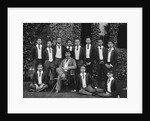 King Chulalongkorn with Students by Anonymous