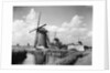Canalside Windmills by Anonymous