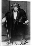 Chimpanzee Dressed in Evening Wear by Anonymous