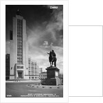 Edif Loteria Nacional Y Monumento A Carlos IV, Mexico by Anonymous