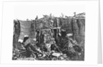 Cannons on Crimean Battlefield, 1855 by Anonymous