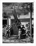 Toy Soldiers and Anti-aircraft Artillery by Anonymous