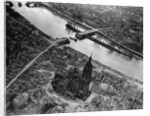 Bomb Damaged Frankfurt, 1945 by Anonymous