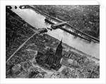 Bomb Damaged Frankfurt, 1945 by Anonymous