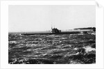 HMS D2 Leaving Portsmouth Harbour by Anonymous