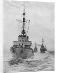German Minesweepers in Swedish Waters, 1940 by Anonymous