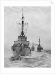 German Minesweepers in Swedish Waters, 1940 by Anonymous