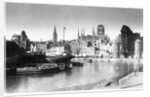 View of Danzig From River, 1939 by Anonymous
