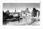 View of Danzig From River, 1939 by Anonymous