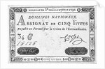 Currency of the French Revolution by Anonymous
