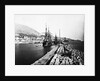 English Ironclad Warships at Gibraltar by Anonymous