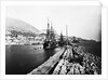 English Ironclad Warships at Gibraltar by Anonymous