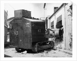 Bulldozer Crashes During British-Greek Uprising by Anonymous