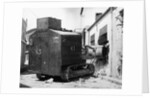 Bulldozer Crashes During British-Greek Uprising by Anonymous