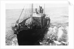 Whaling Ship in Antarctica by Anonymous