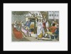 19th-Century Scene of a Christmas Celebration by Anonymous