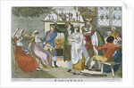 19th-Century Scene of a Christmas Celebration by Anonymous