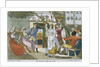 19th-Century Scene of a Christmas Celebration by Anonymous