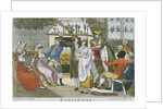 19th-Century Scene of a Christmas Celebration by Anonymous