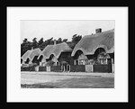 Thatched Cottages in Ampthill by Anonymous
