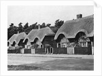 Thatched Cottages in Ampthill by Anonymous