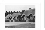 Thatched Cottages in Ampthill by Anonymous