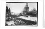 Red Troops Outside the Kremlin by Anonymous