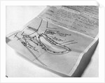 Map and Instructions for Meeting with Spy by Anonymous