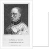 St Thomas Becket, Archbishop of Canterbury 1162 (from a scarce Print by Hollar)