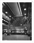 Wall Map in Liner's Dining Room by Corbis