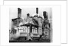 Fire at British Columbia's Government House by Anonymous