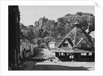 Sheep in Street, Dunster by Anonymous
