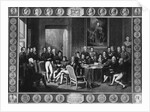 Delegates at the Congress of Vienna by Anonymous