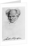 Arthur Schopenhauer by Anonymous