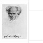 Arthur Schopenhauer by Anonymous