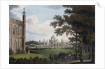 Illustration of Proposed View of West Front of Royal Pavilion Facing Towards the Garden by Anonymous