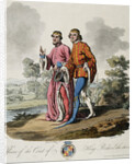 Officers of the Court of King Richard the Second by J. Atkinson and J. Merigot by Anonymous