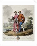 Officers of the Court of King Richard the Second by J. Atkinson and J. Merigot by Anonymous