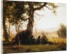 Union Soldiers Fighting in the Field by Albert Bierstadt