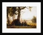 Union Soldiers Fighting in the Field by Albert Bierstadt