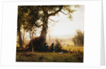Union Soldiers Fighting in the Field by Albert Bierstadt