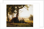 Union Soldiers Fighting in the Field by Albert Bierstadt