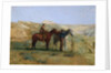 Detail of Cowboys in the Badlands by Thomas Eakins