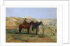 Detail of Cowboys in the Badlands by Thomas Eakins