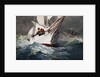 Reefing Sails Around Diamond Shoals, Cape Hatteras by Winslow Homer