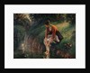 Young Woman Bathing Her Feet in a Brook by Camille Pissarro