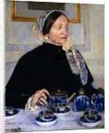 Lady at the Tea Table by Mary Cassatt