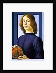 Portrait of a Young Man by Botticelli