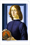 Portrait of a Young Man by Botticelli