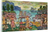 Painting of a Seaside Scene by Maurice Prendergast